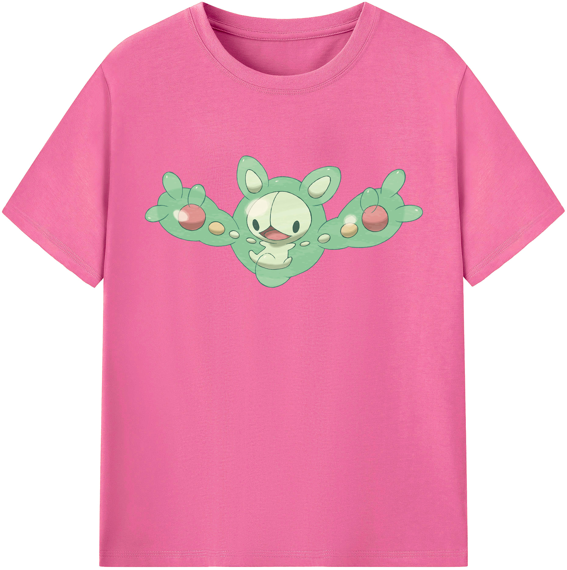 （画像用） ポケットモンスター Pokémon レディースカジュアルプリントTシャツ（綿100％）